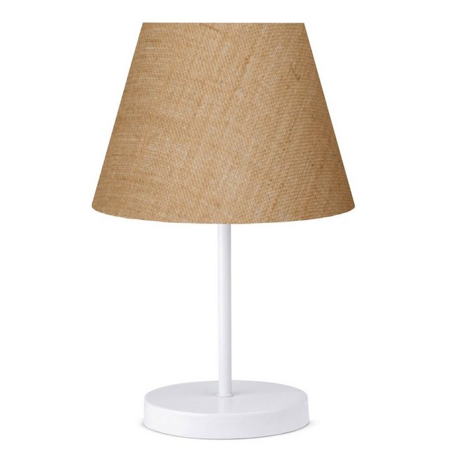 Bild von Opviq Schreibtischlampe AYDAXL, Sahne,Weiß, 22 x 14 cm, 100% Metall