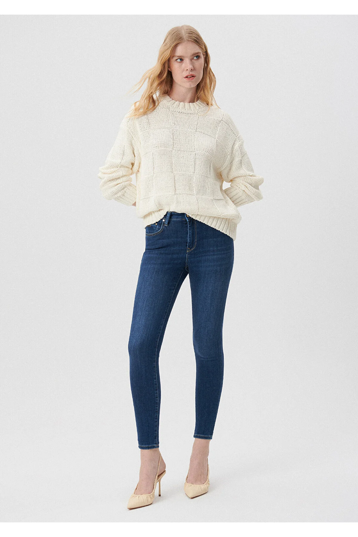Bild von Mavi Tess Gold Premium Indigo Si Jeans -100328-82232 für Damen - 28/27