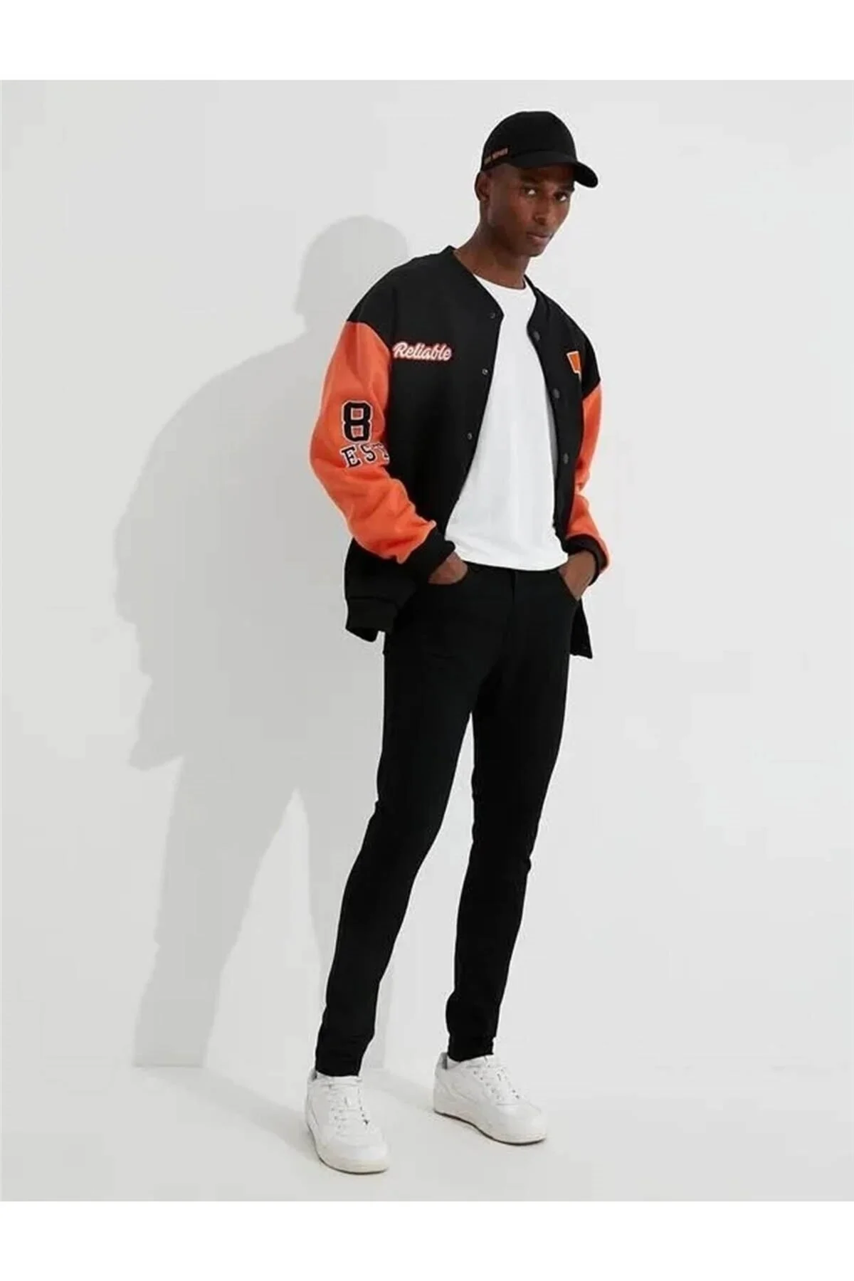 Bild von Koton 3wam40007bd 999 Schwarze Skinny-basic-hose für Herren - 33/32