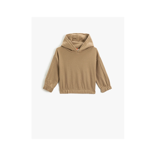 Bild von Koton Strukturiertes Basic-Sweatshirt mit Kapuze für Herren
