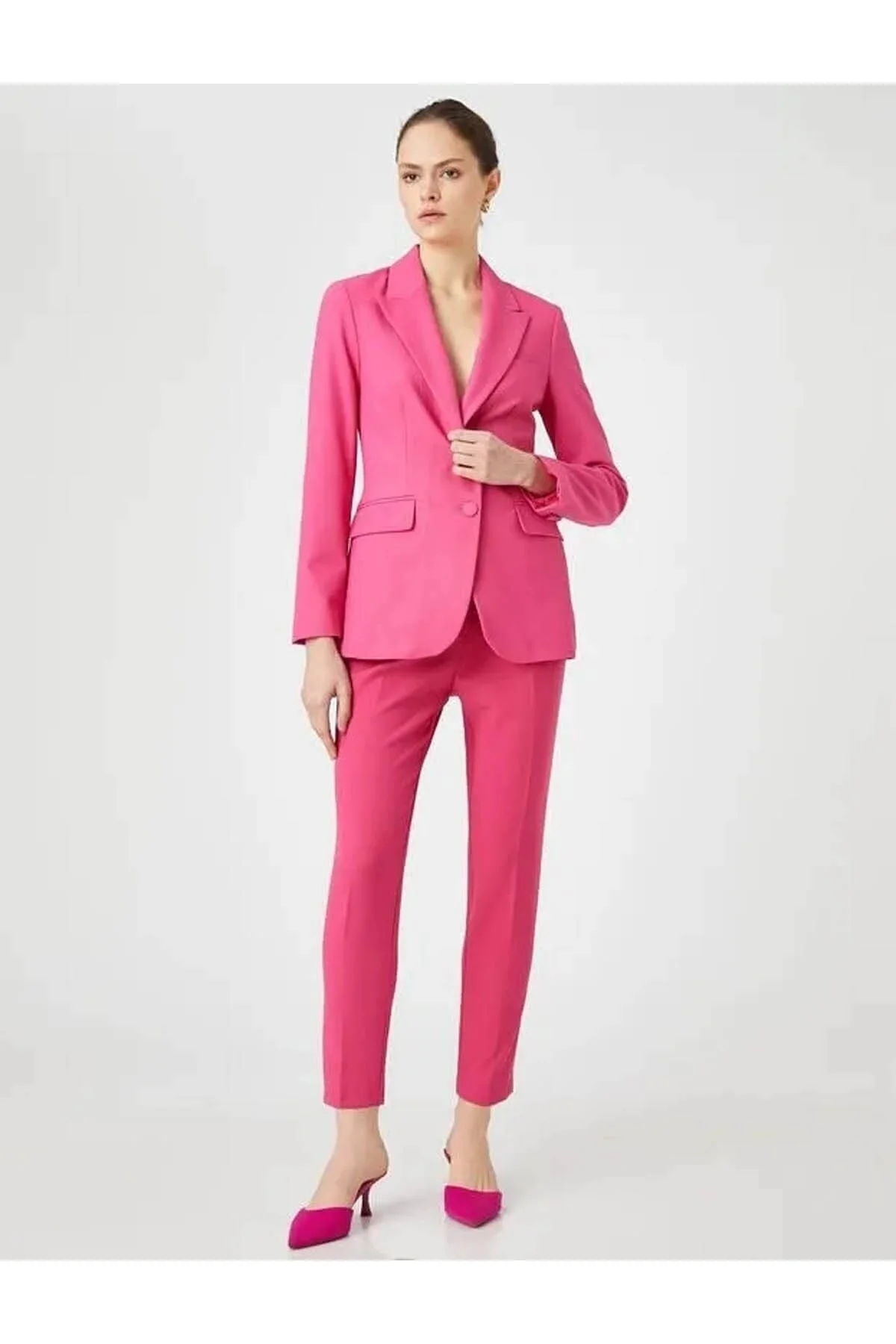 Bild von Koton Klassische Hose Rosa 3sak40066uw für Damen - 40