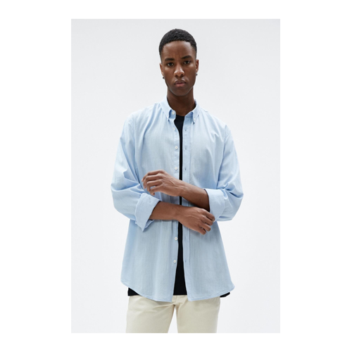Bild von Koton Hemd für Herren - Blau Regular Fit