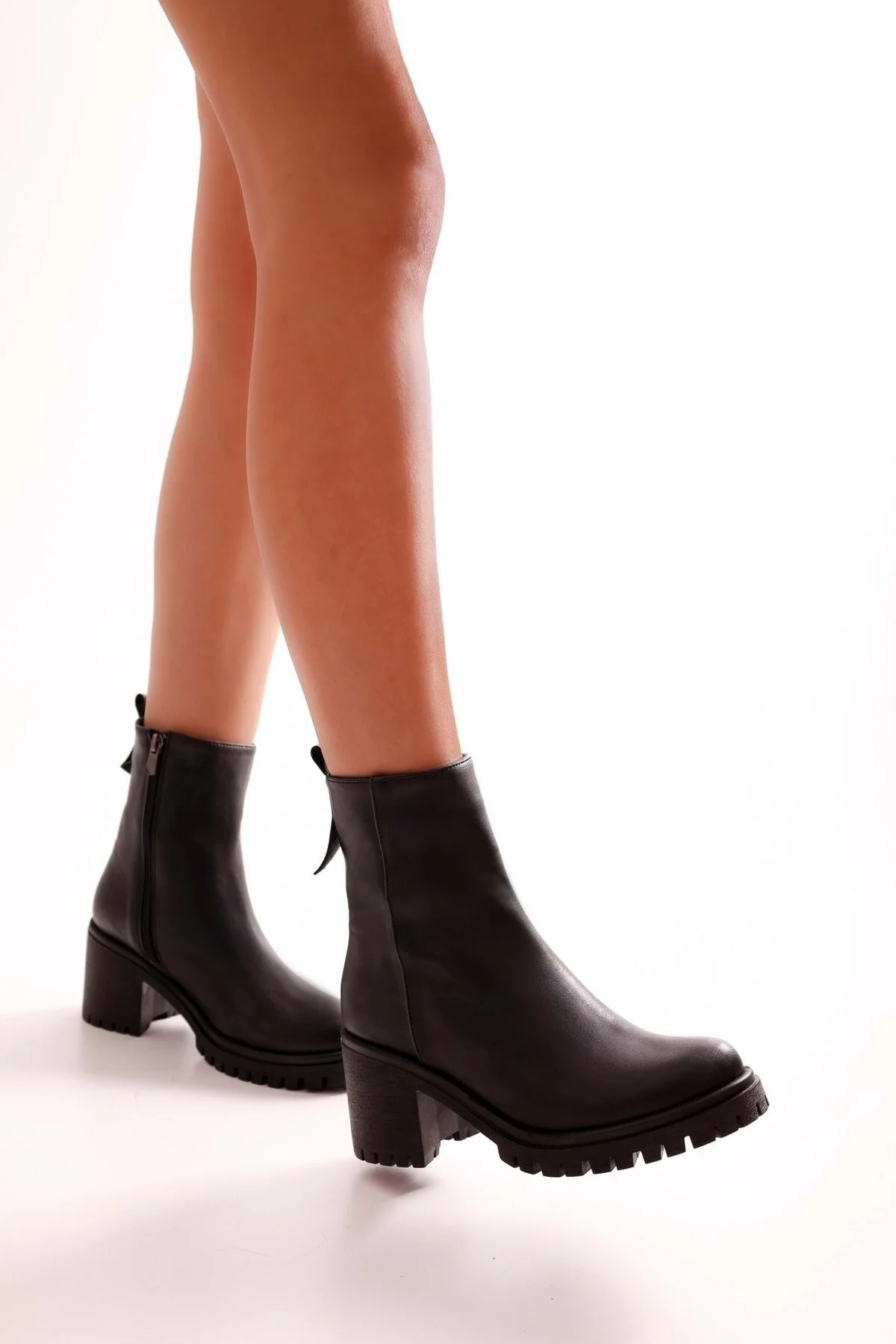 Bild von Shoeberry Marlo Black Skin Stiefel Black Skin für Damen - 36