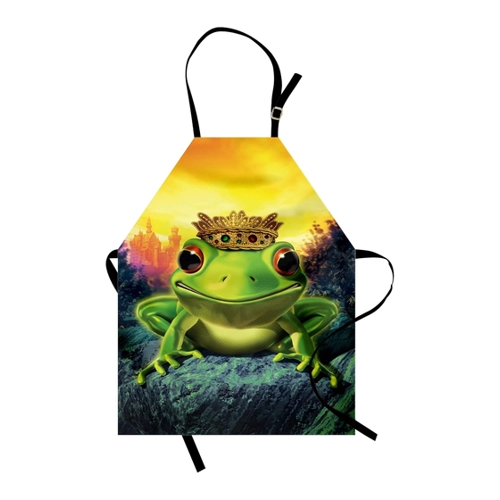 Bild von ABAKUHAUS Tier Schürze – Frosch-Prinz mit Krone