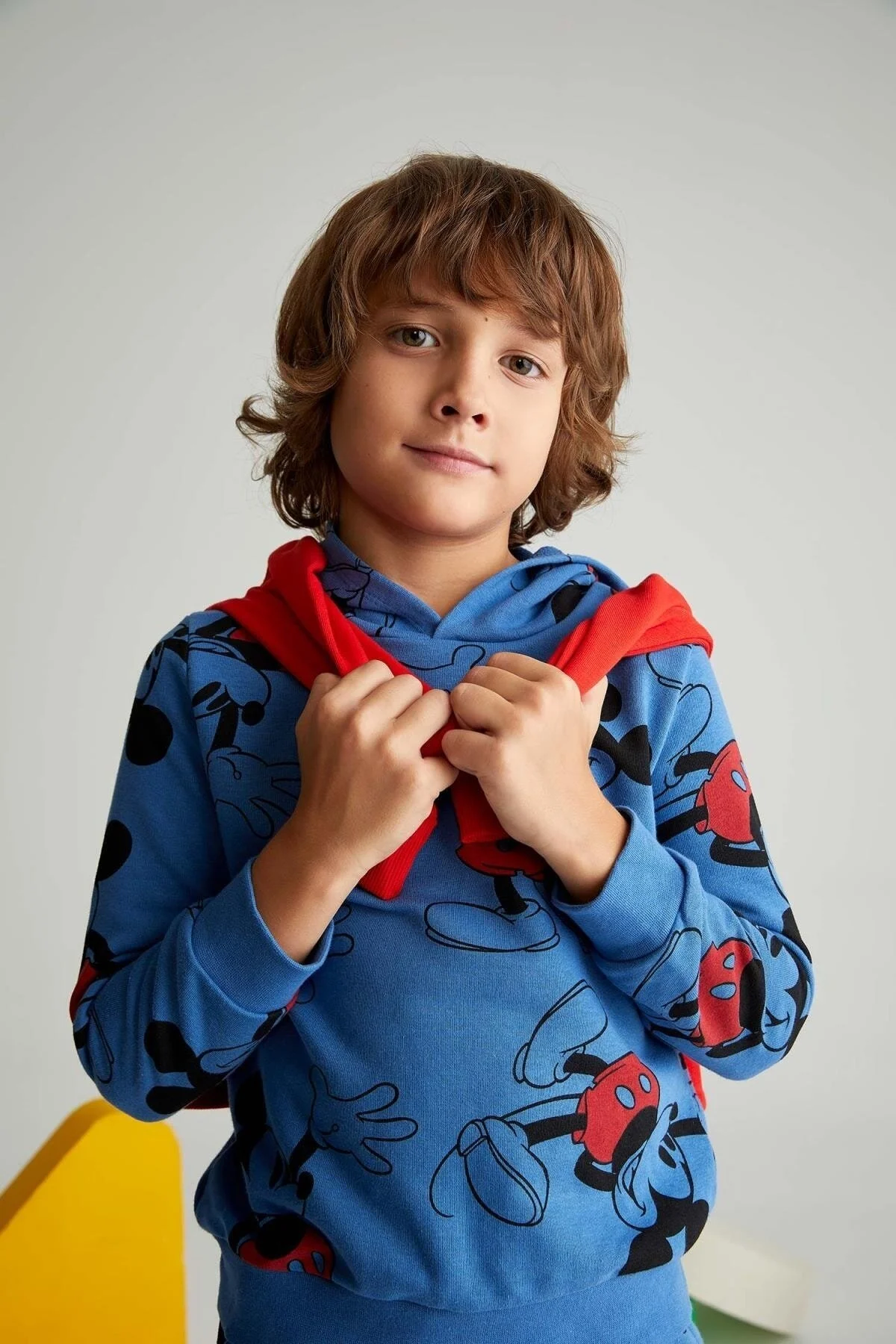 Bild von DeFacto Gemustertes Disney Mickey & Minnie Kapuzenpullover Für Jungen für Herren - 9–10 Jahre