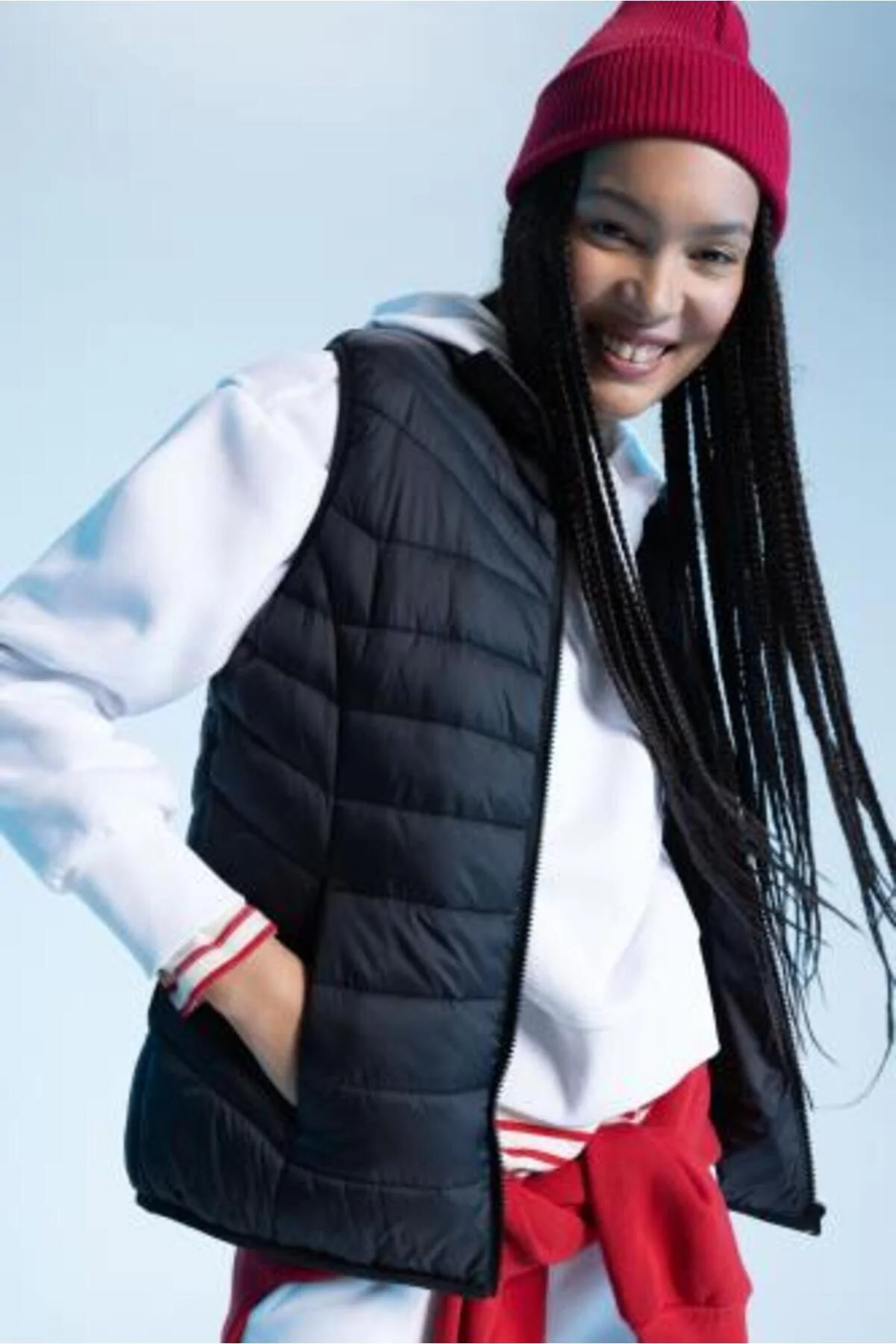 Bild von DeFacto Passform: Slim-fit-pufferweste für Damen - XS