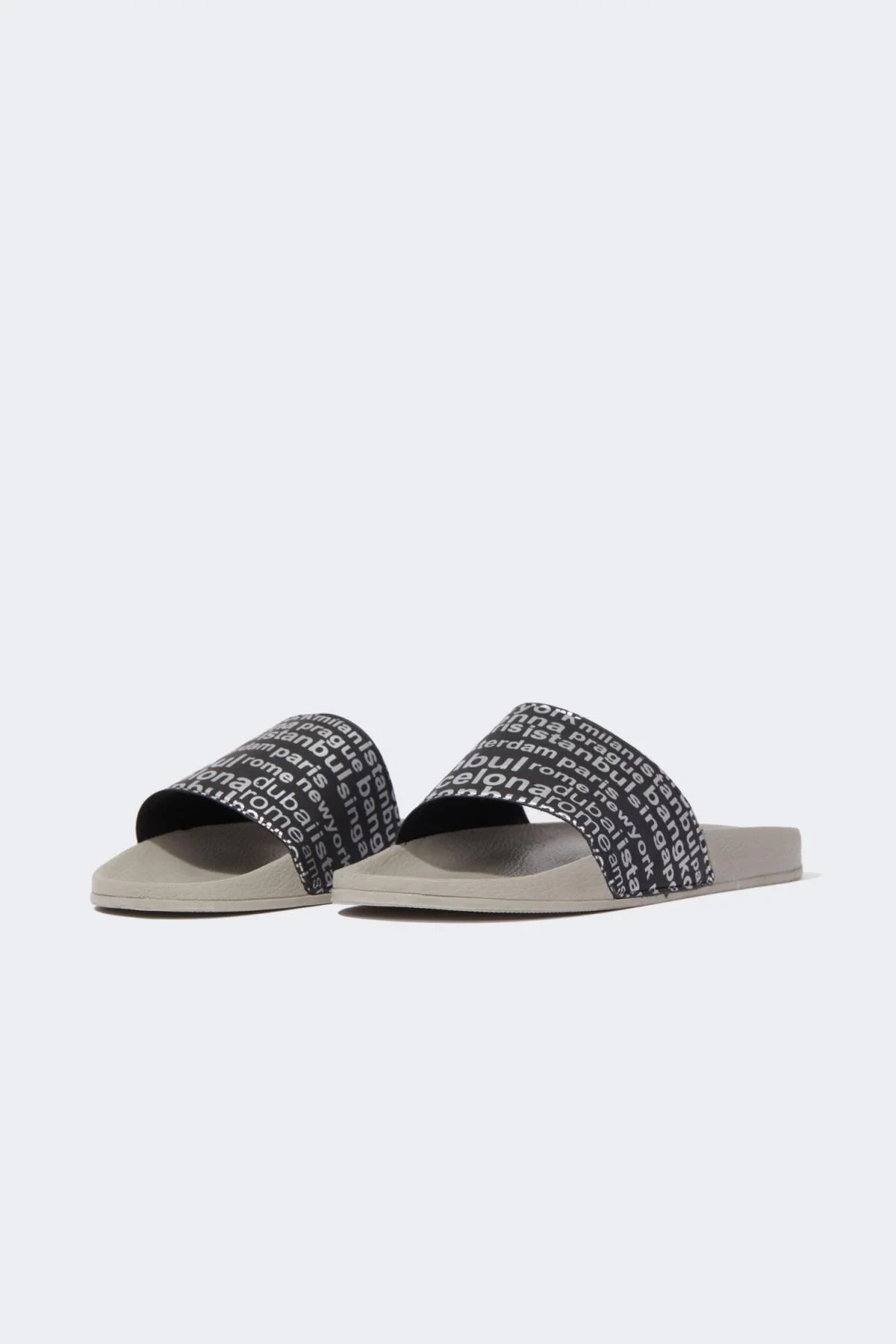 Bild von DeFacto Slipper Aus Eva Mit Flacher Sohle, Einfach Gestreift, X0053az23sm - 40