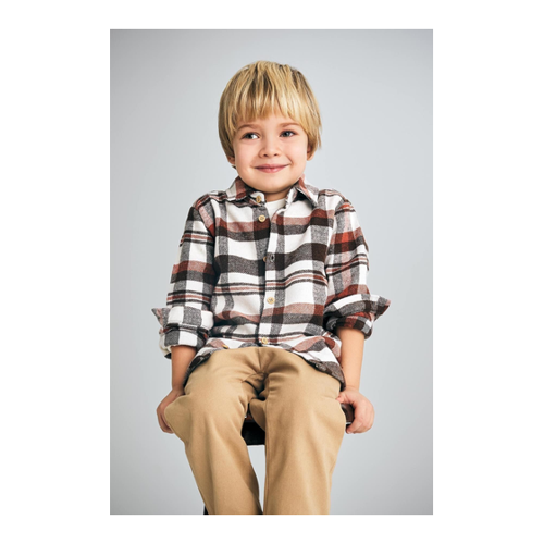 Bild von DeFacto Langärmliges Flanellhemd Für Babys (j) A8273a523wn für Herren - 9–12 Monate