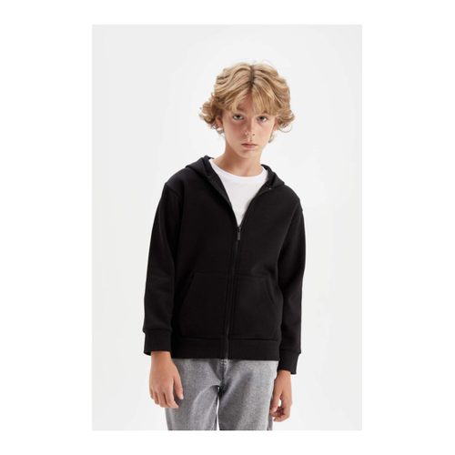 Bild von DeFacto Dicker Jungen-Cardigan mit Kapuze für Herren – 13–14 Jahre