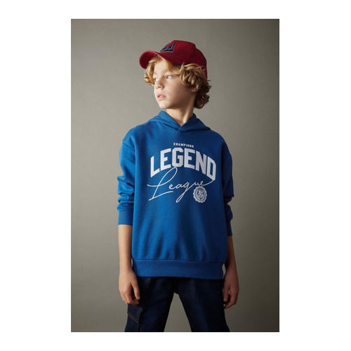 Bild von DeFacto Dickes Oversize-Sweatshirt Mit Kapuze Für Jungen