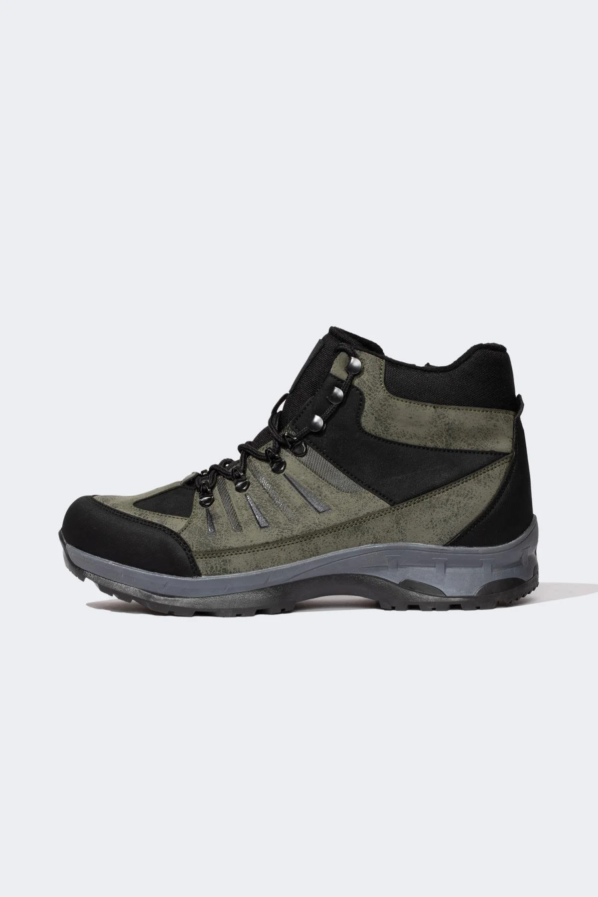 Bild von DeFacto Trekkingstiefel Zum Schnüren Mit Hoher Sohle Aus Kunstleder B5614ax23wn für Herren - 40