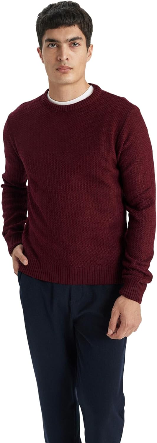 Bild von DeFacto Herren Pullover - Stilvolle an Rollkragenpullover - Strickjacken & Strickpullover für Herren - Pullover und Strickjacken für jeden