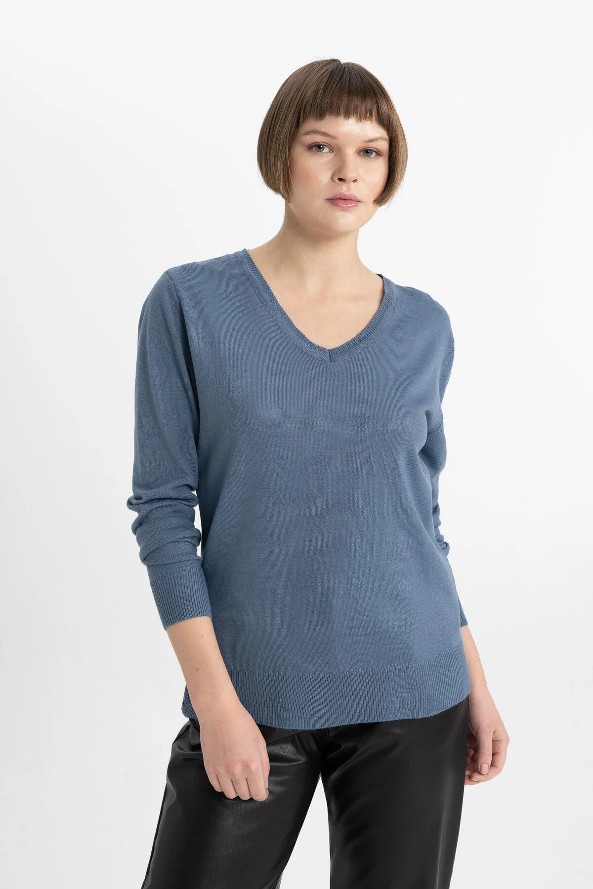 Bild von DeFacto Strickpullover – Reguläre Passform für Damen - L