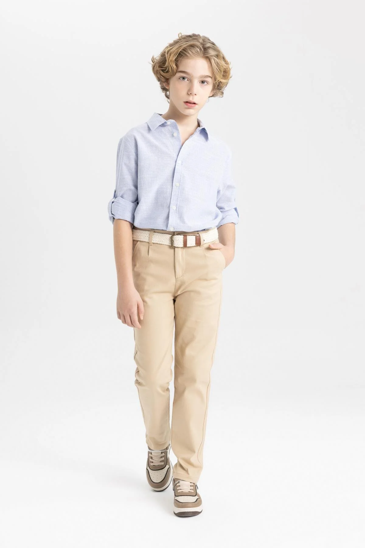 Bild von DeFacto Standardbein-gabardine-hose Für Jungen B6121a824sp für Herren - 13–14 Jahre