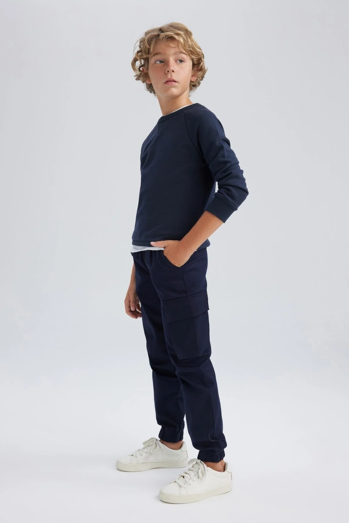Bild von DeFacto Marineblaue Gabardine-jogginghose Für Jungen – B0684a823au für Herren - 9–10 Jahre