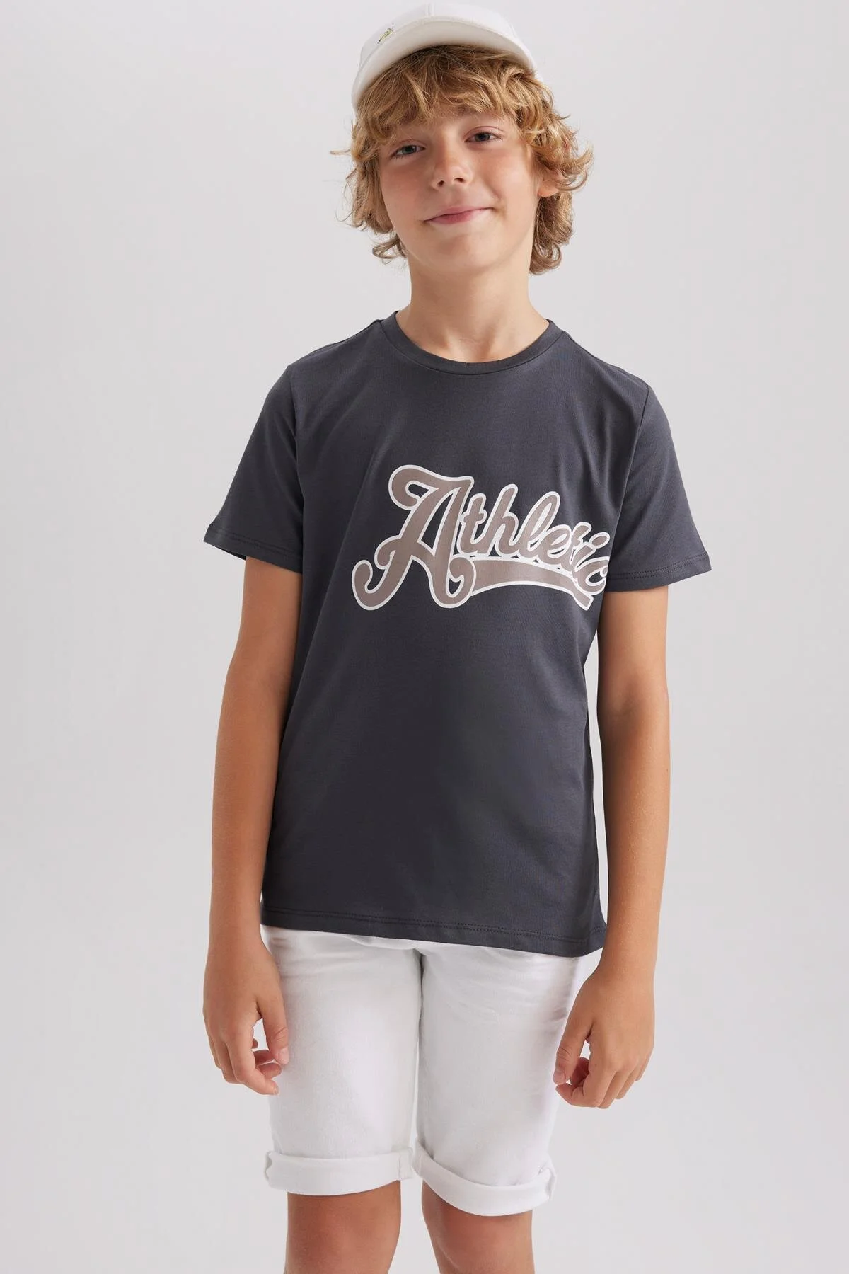 Bild von DeFacto Kurzarm-t-shirt Für Jungen In Normaler Passform für Herren - 9–10 Jahre