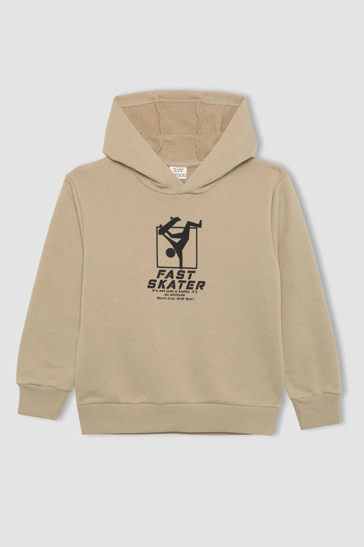 Bild von DeFacto Dickes Sweatshirt Mit Kapuze Und Aufdruck Für Jungen B8998a823cw für Herren - 9–10 Jahre