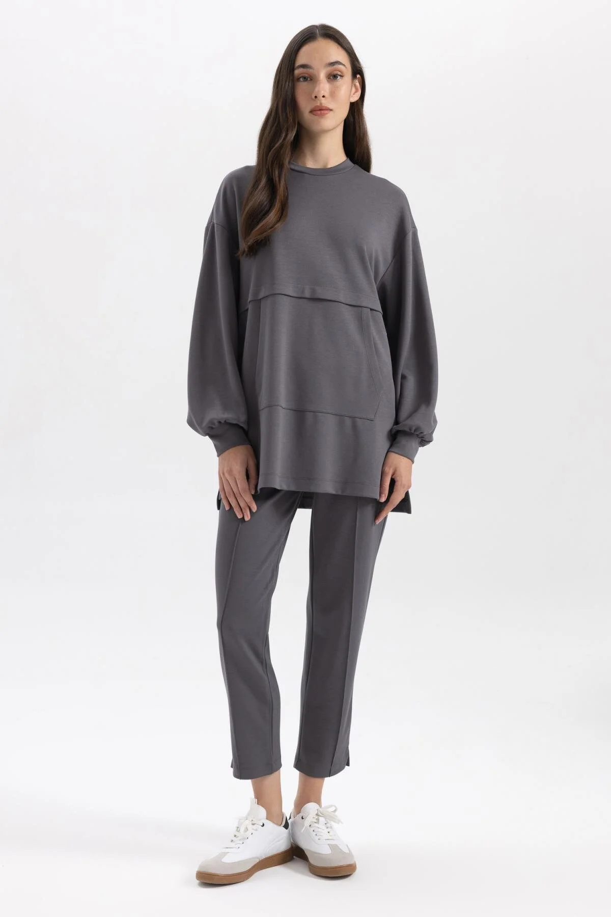 Bild von DeFacto Freizeithose Mit Zwei Taschen Und Normaler Passform B0044ax23wn für Damen - 2XL