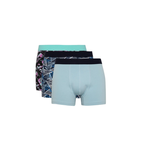 Bild von DeFacto 3-teiliges Boxerset Mit Normaler Passform B8205ax24sp für Herren - S