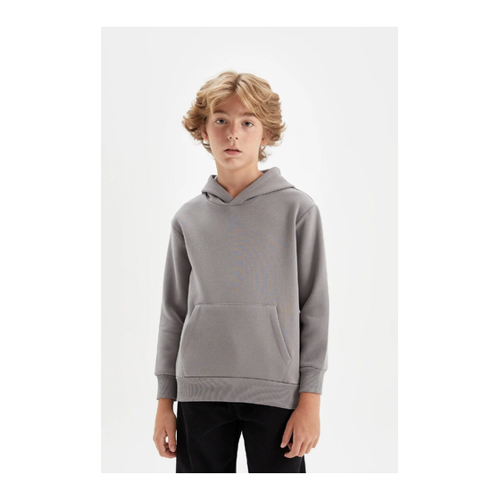 Bild von DeFacto Dickes Schul-Sweatshirt Mit Kapuze Für Jungen