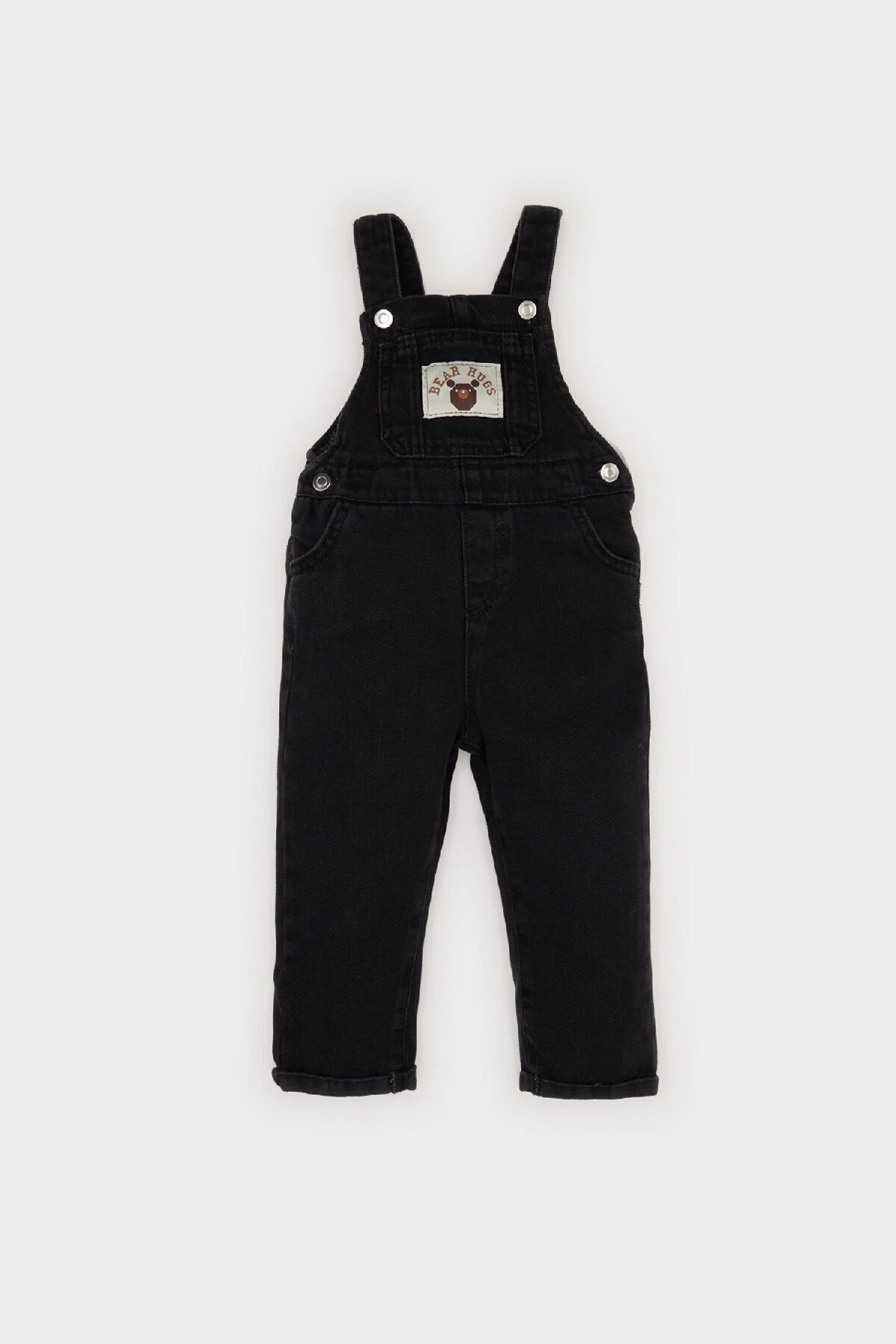 Bild von DeFacto Baby Boy Label Printed Jean Jumpsuit für Herren - 24–36 Monate