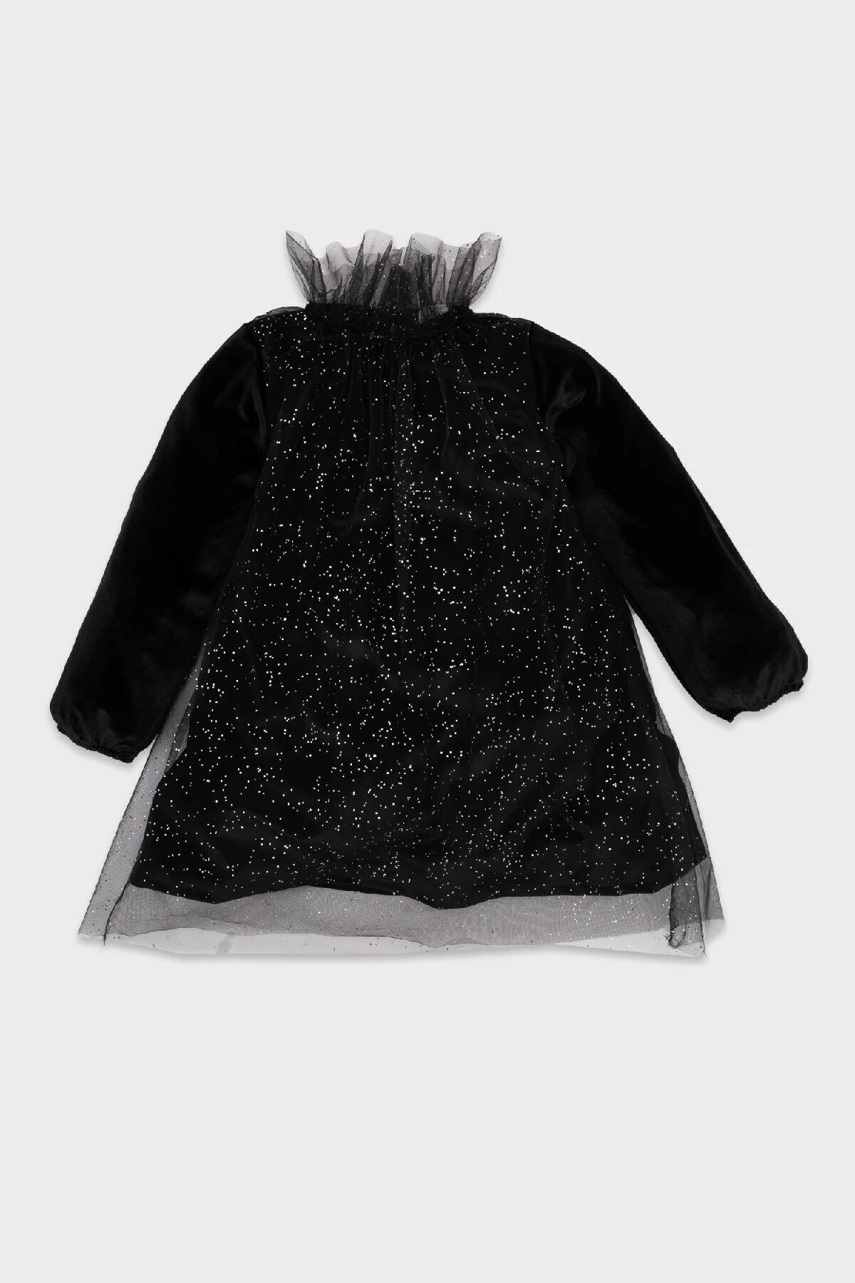 Bild von DeFacto Langärmliges, Gepunktetes Samtkleid Für Babys Mit Neujahrsmotiv B3476a524wn für Damen - 9–12 Monate