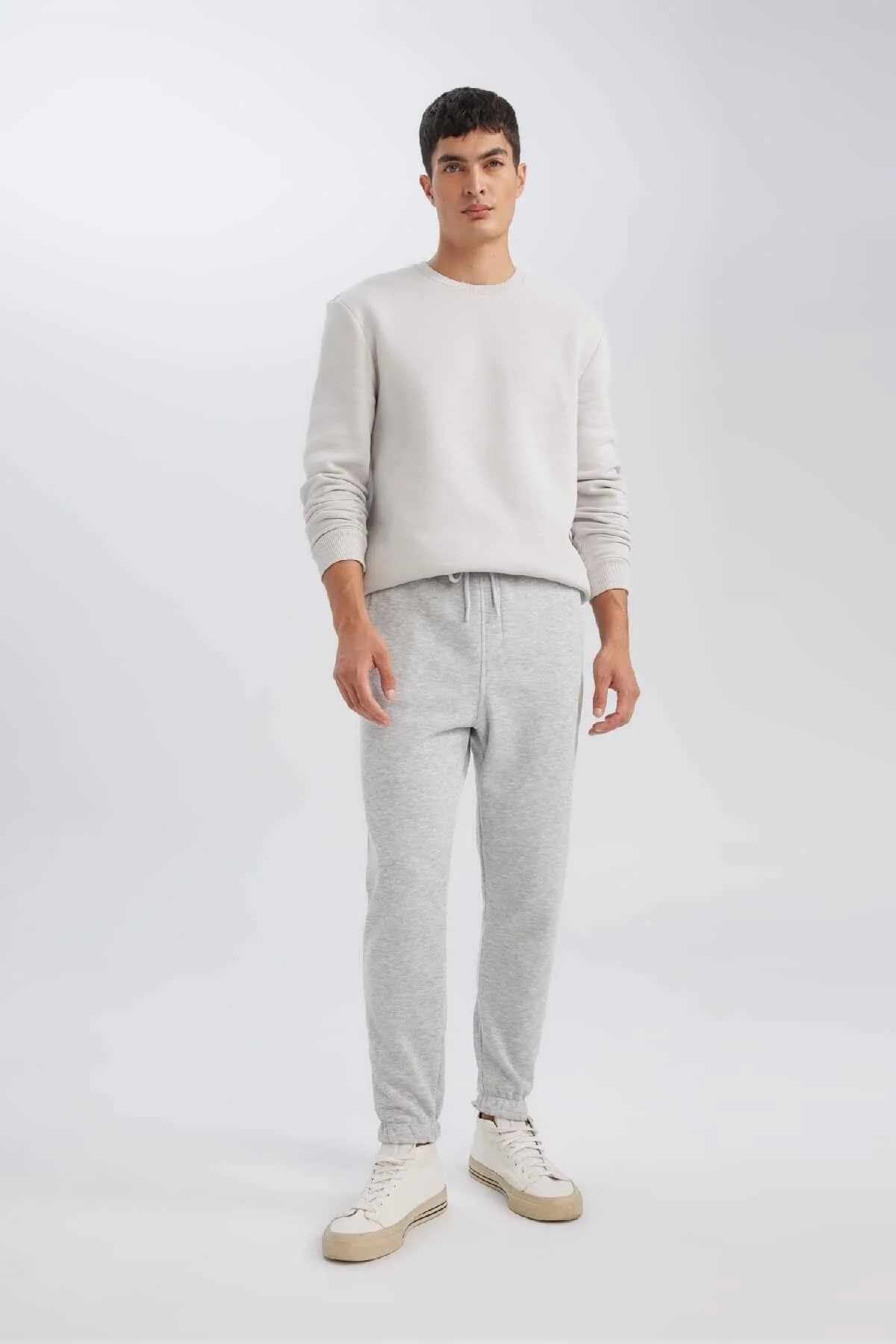 Bild von DeFacto Jogger-jogginghose – Standard-passform, Schnür-taille, Elastisches Bein, Mit Taschen A6468ax24au für Herren - S