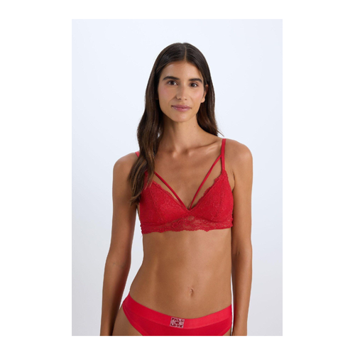 Bild von DeFacto Fall In Love Gepolsterte Spitzen-Bralette für Damen - 2XL