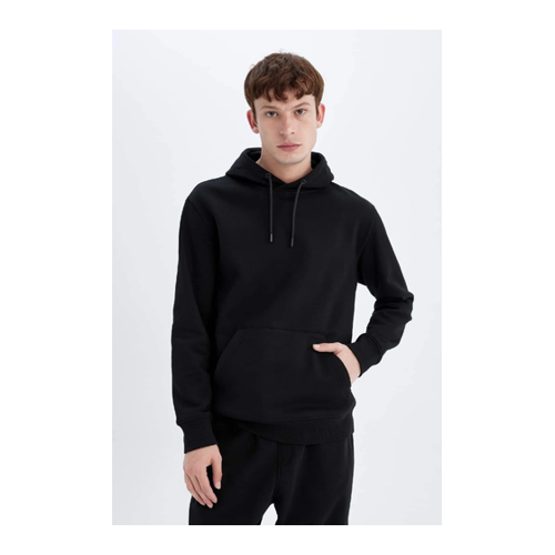 Bild von DeFacto Schwarzes Basic-Sweatshirt für Herren
