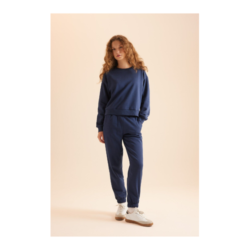 Bild von DeFacto Basic Trainingsanzug-Set aus dickem Fleece für Damen – XS