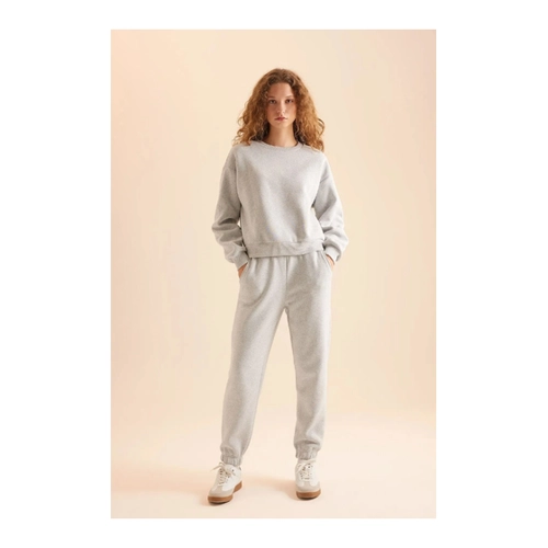 Bild von DeFacto Basic-Trainingsanzug-Set aus Dickem Fleece für Damen