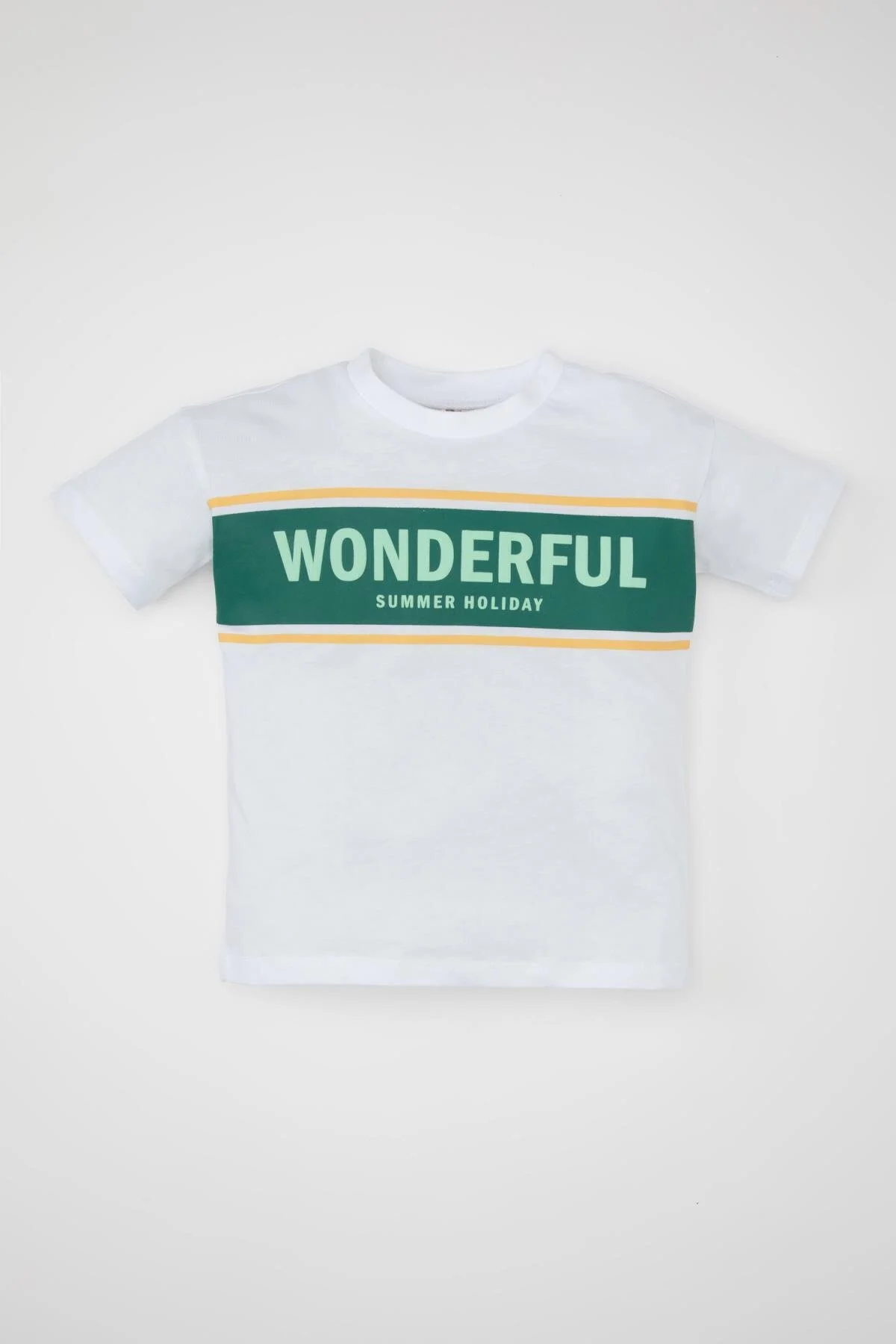 Bild von DeFacto Baby Boy – Bedrucktes Kurzarm-t-shirt Mit Rundhalsausschnitt C7848a524sm für Herren - 4–5 Jahre
