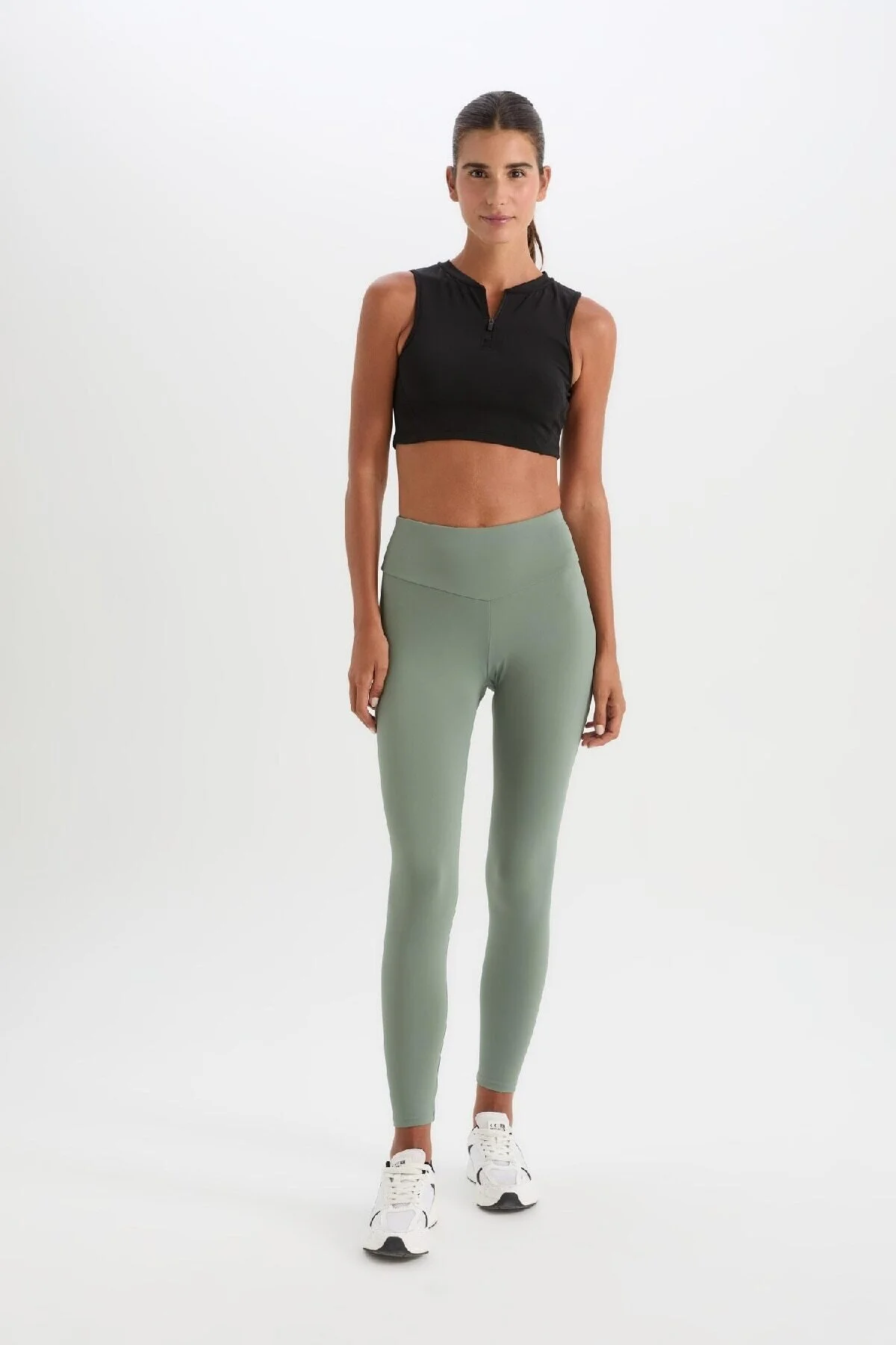 Bild von DeFacto Defactofit Bedruckte, Taillierte Sport-leggings für Damen - M