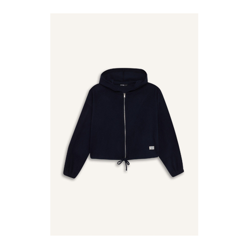 Bild von DeFacto Coool Loose Fit Basic Plain Kapuzenpullover für Damen - L