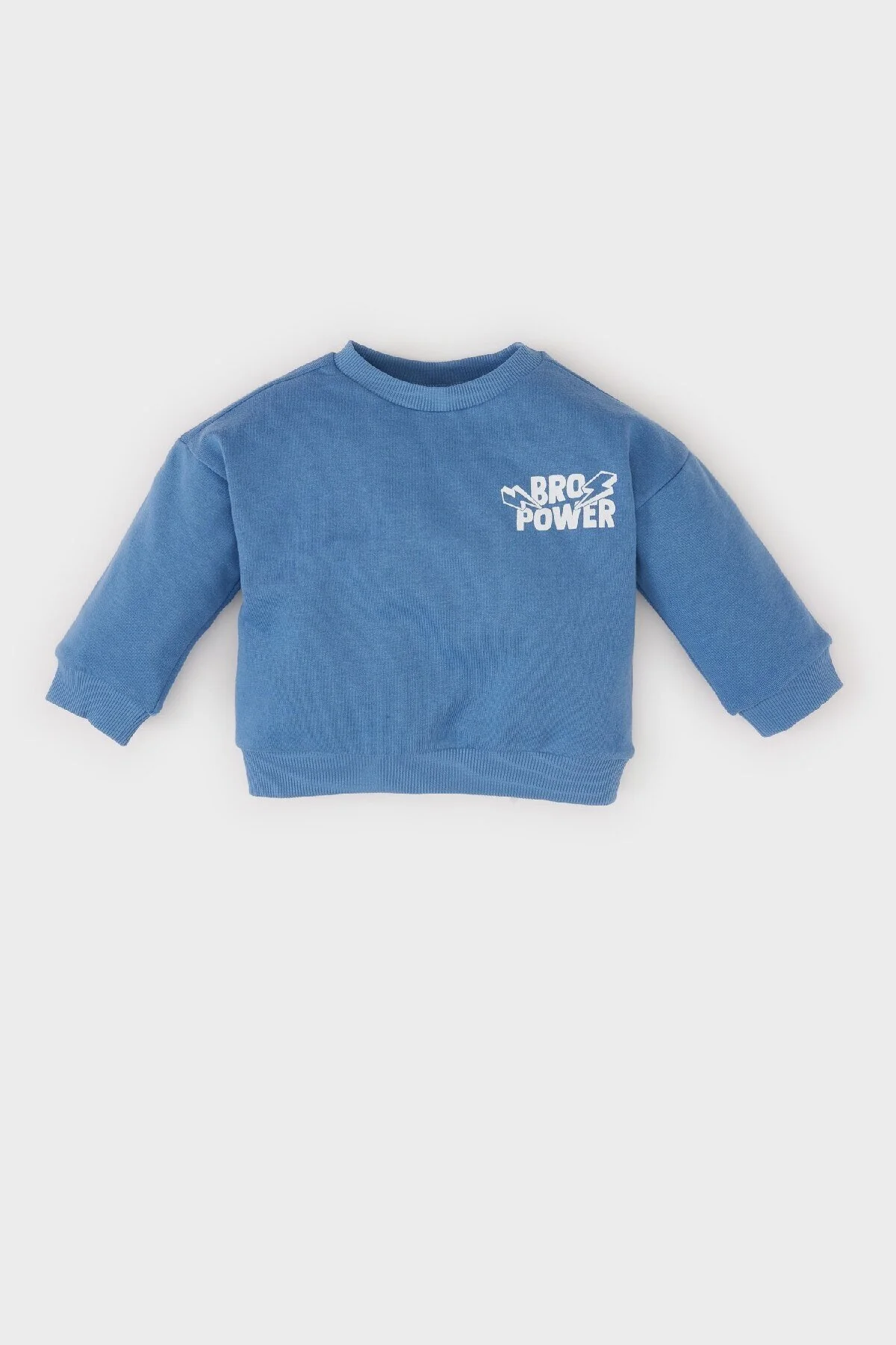 Bild von DeFacto Sweatshirt Blau Regular Fit für Herren - 9–12 Monate