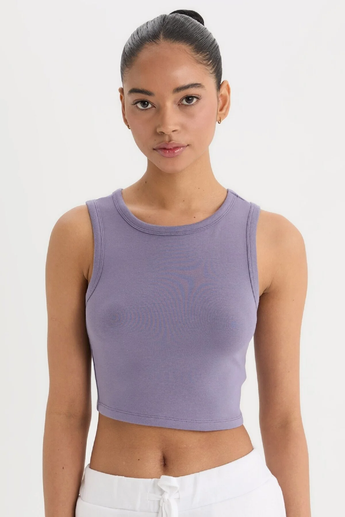 Bild von DeFacto Unterhemd Lila Regular Fit für Damen - L