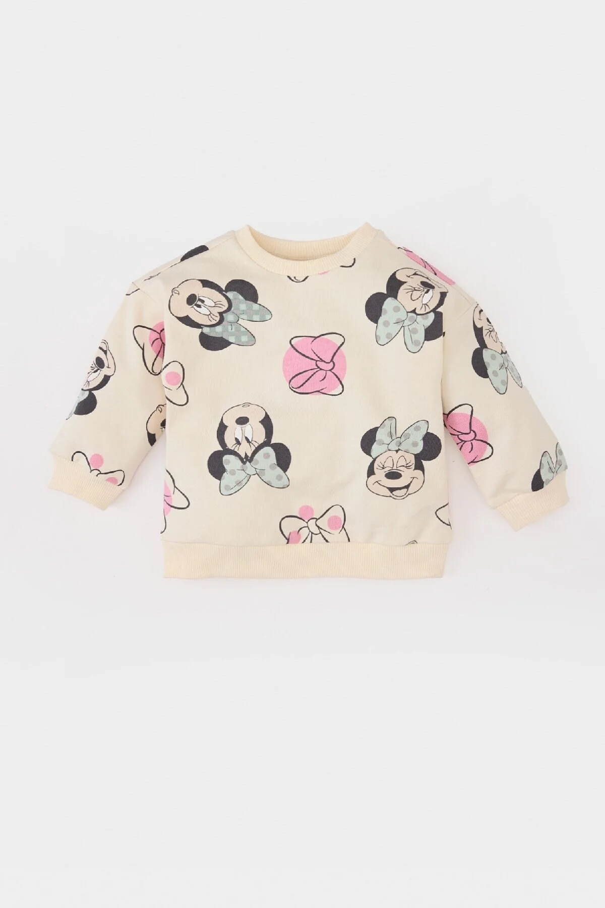 Bild von DeFacto Baby Mädchen Disney Mickey & Minnie Rundhalsausschnitt Sweatshirt für Damen - 3–4 Jahre