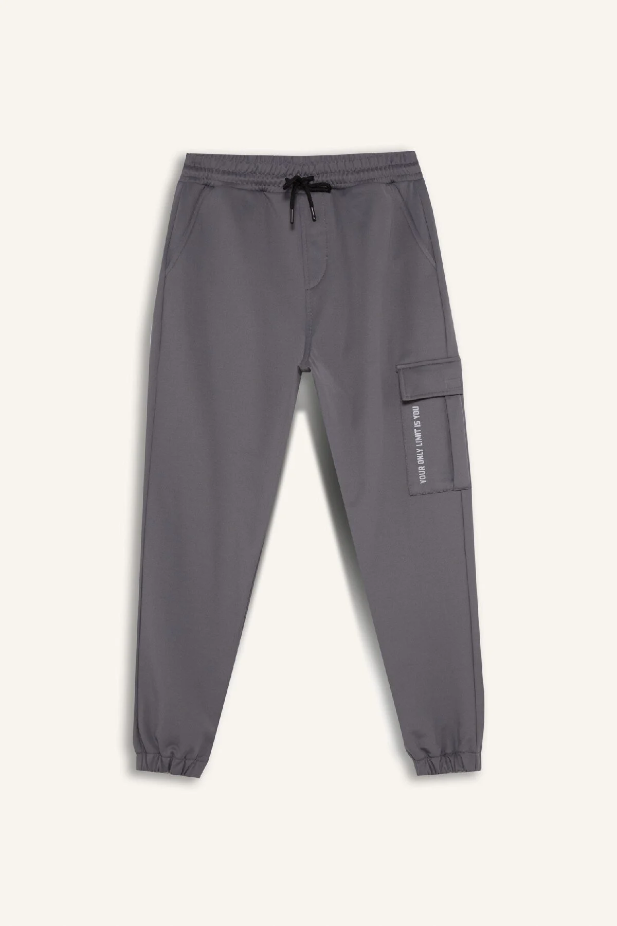 Bild von DeFacto Defactofit – Sport-jogger-jogginghose Mit Drei Taschen Und Elastischem Bein Mit Taillenschnürung für Herren - L