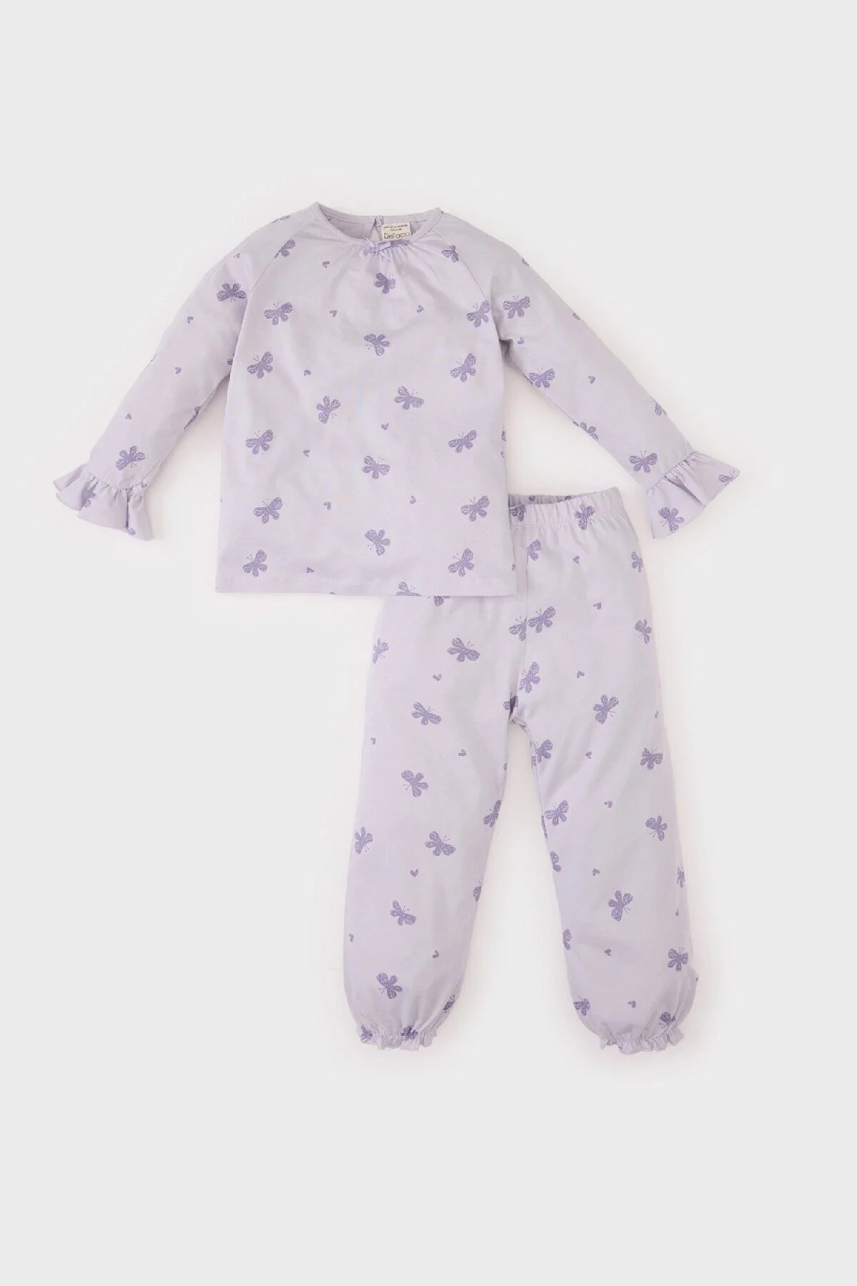 Bild von DeFacto Pyjama Set Lila Muster für Damen - 12–18 Monate