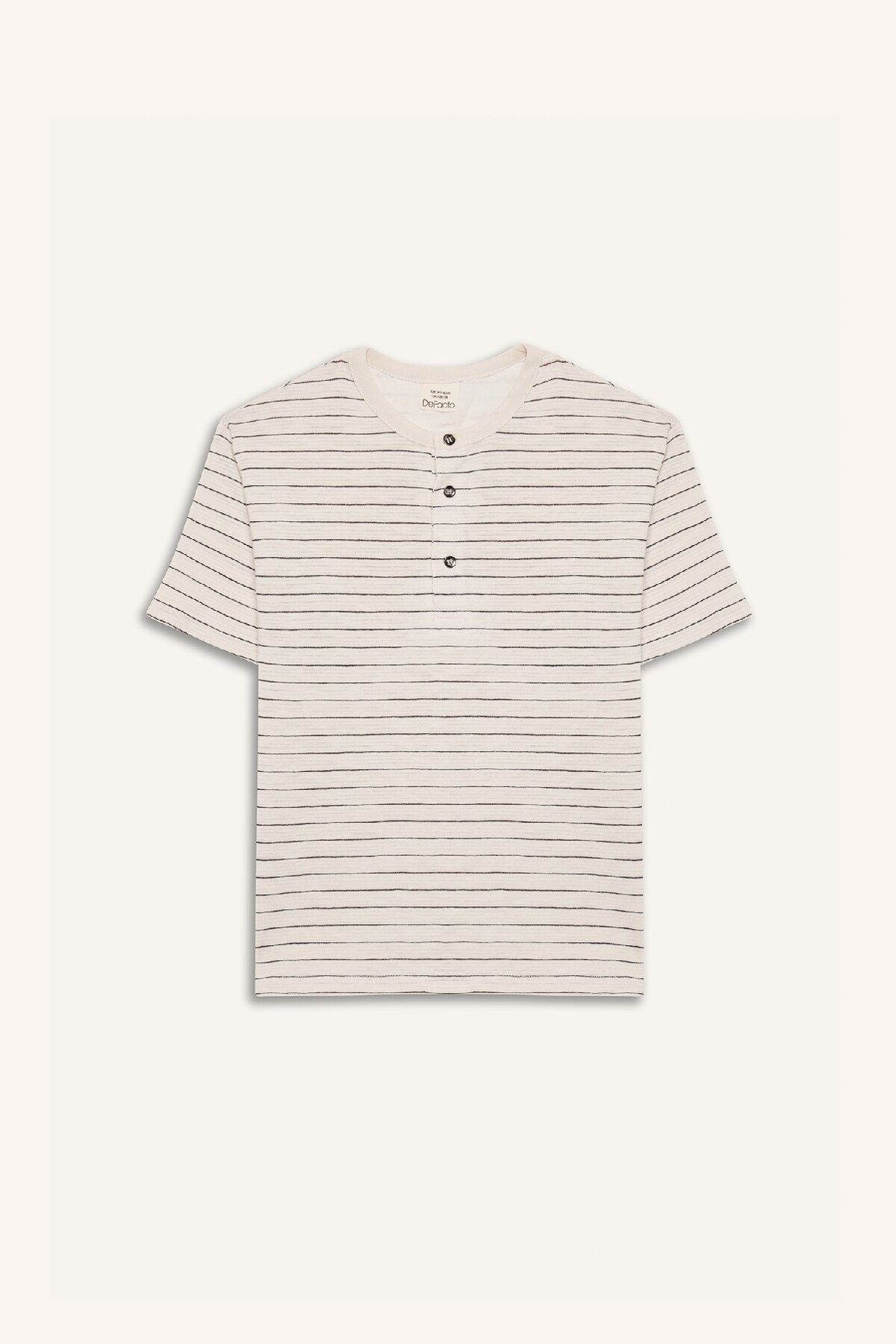 Bild von DeFacto Kurzarm-t-shirt Mit Stehkragen Für Jungen C2602a825sm für Herren - 13–14 Jahre