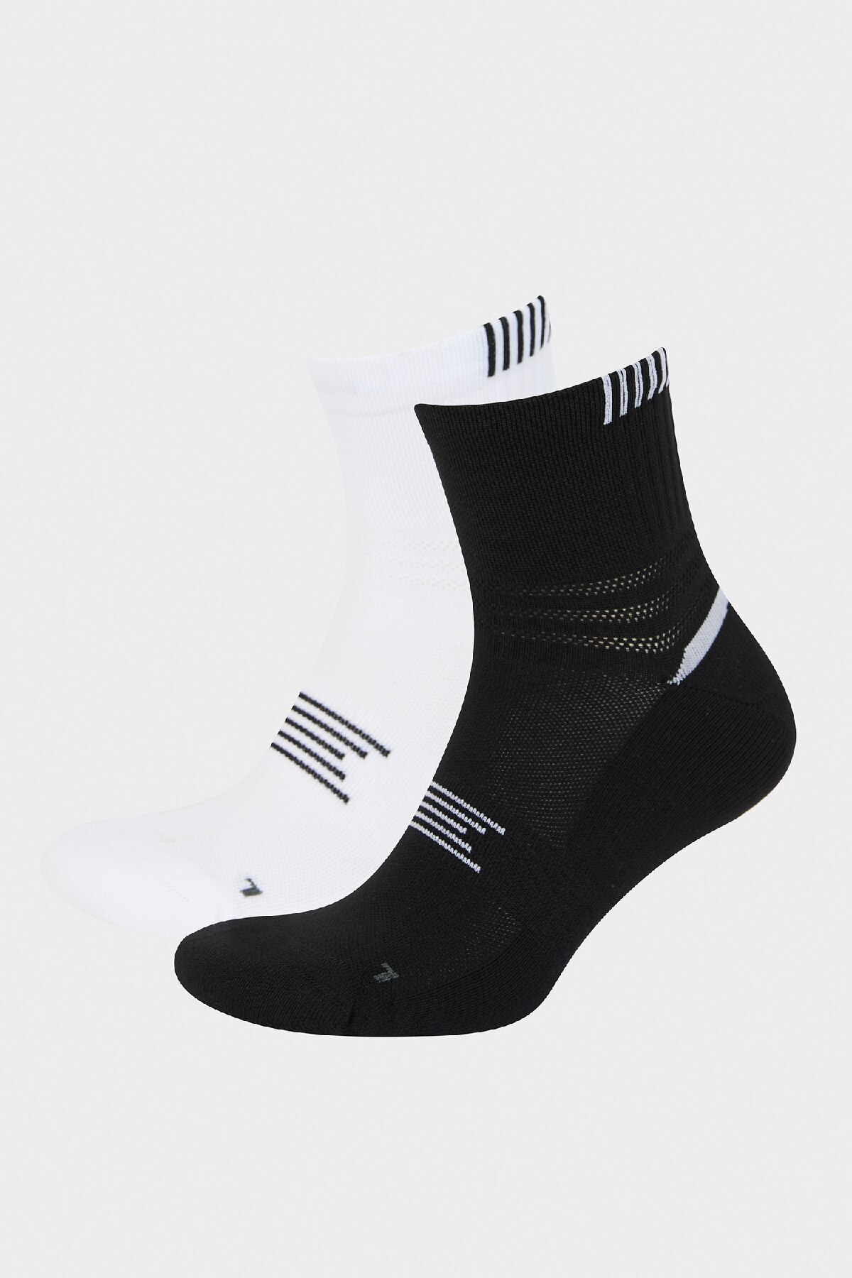 Bild von DeFacto Nahtlose 2-teilige Handtuch-sportsocken E7848axns für Herren - One Size