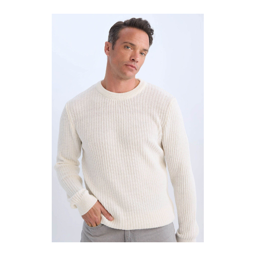 Bild von DeFacto Strukturierter Strickpullover für Herren - 2XL