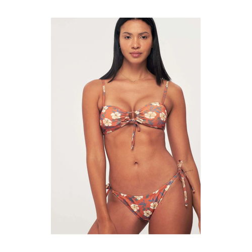 Bild von Herita Bikinihose Mit Blumenmuster für Damen - L