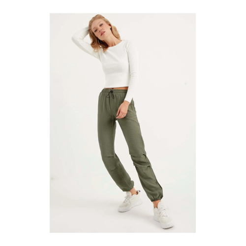 Bild von CEF Tekstil Hose Mit Elastischem Bund für Damen - L