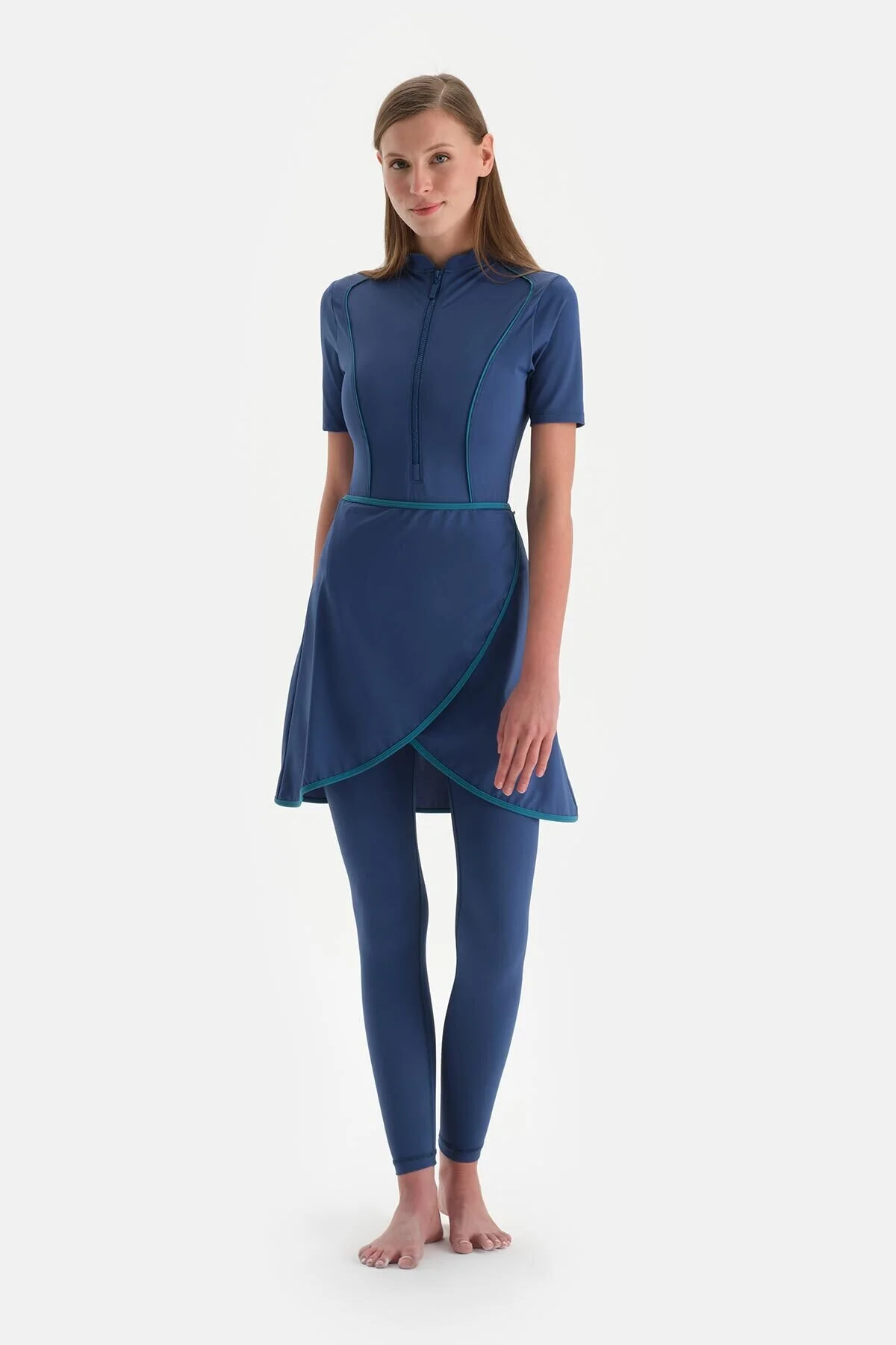 Bild von Dagi Indigo Reißverschluss Kk3-teiliges Set für Damen - 40