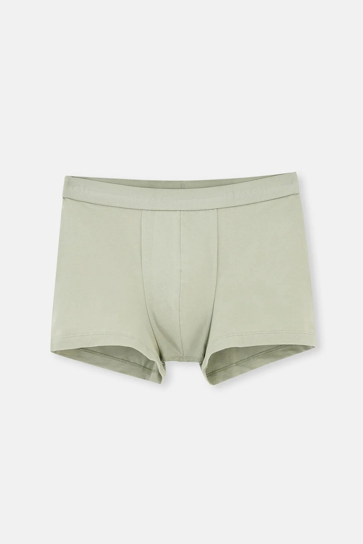 Bild von Dagi Hellkhakifarbene 5210-boxershorts Aus Schlichter Baumwolle für Herren - L