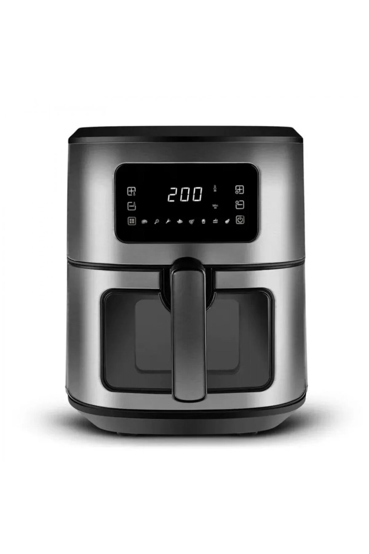 Bild von Karaca Multifry Inox Xxl 6,5 Liter Airfryer Mit Digitalem Glasfenster, Heißluftfritteuse - One Size