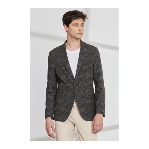 Bild von ALTINYILDIZ CLASSICS Blazer mit Hahnentrittmuster für Herren