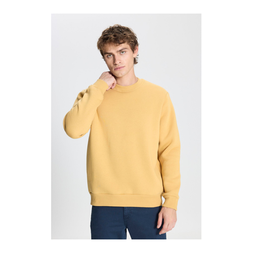 Bild von Altınyıldız Classics Senffarbenes Sweatshirt für Herren