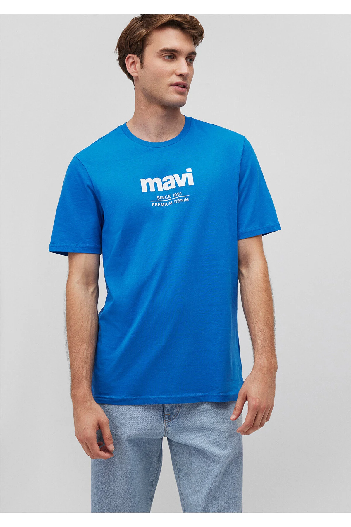 Bild von Mavi Regular Fit T-shirt Mit Logo-aufdruck -70913 für Herren - L